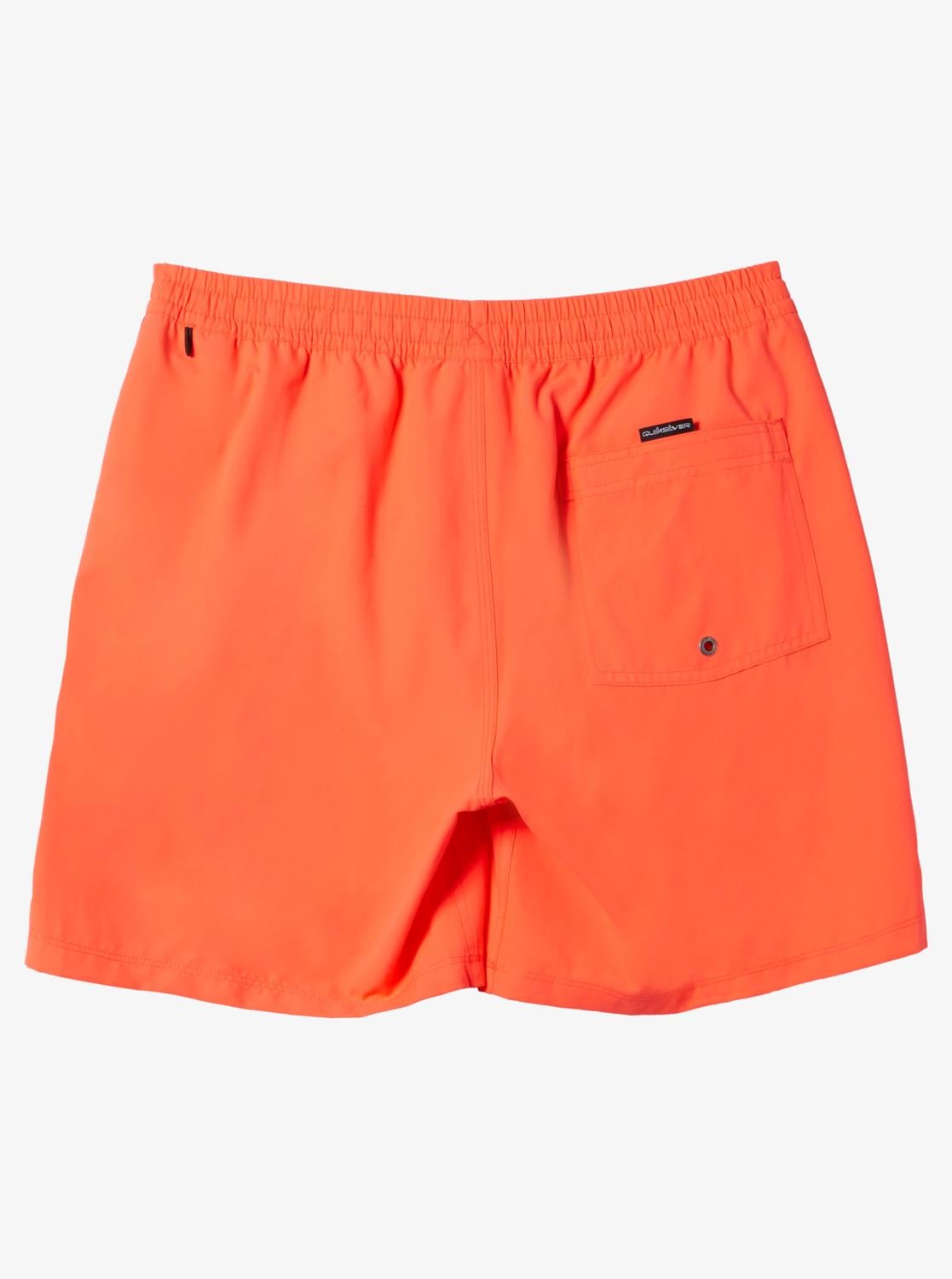 Quiksilver Everyday Solid Volley 15 Erkek Deniz Şortu - Neon  Turuncu