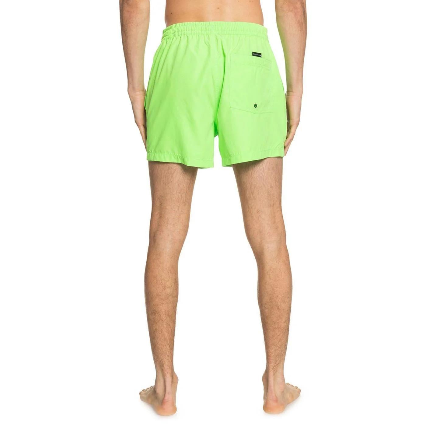Quiksilver Everyday Solid Volley 15 Erkek Deniz Şortu - Neon Yeşil