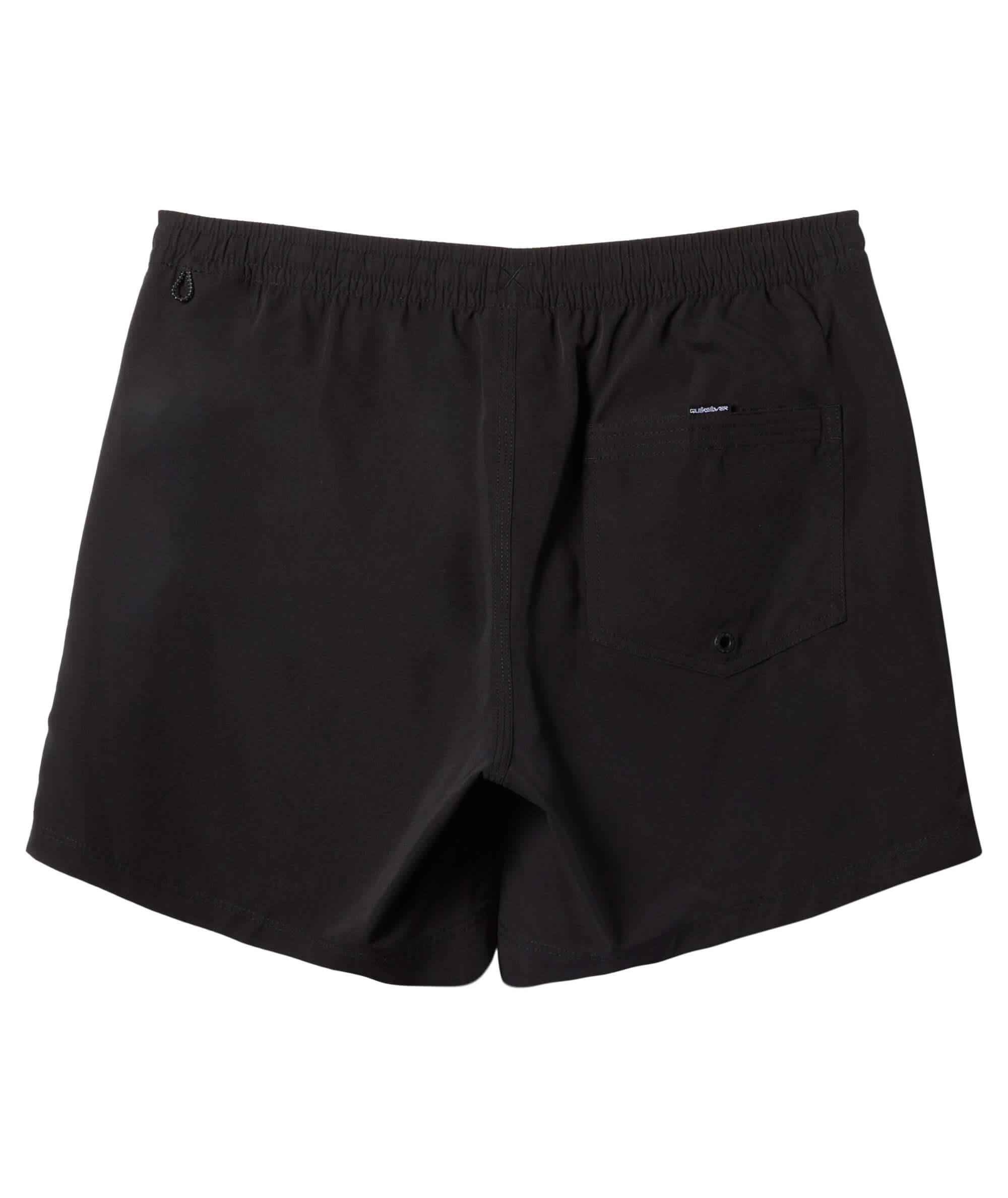 Quiksilver Everyday Solid Volley 15 Erkek Deniz Şortu - Siyah