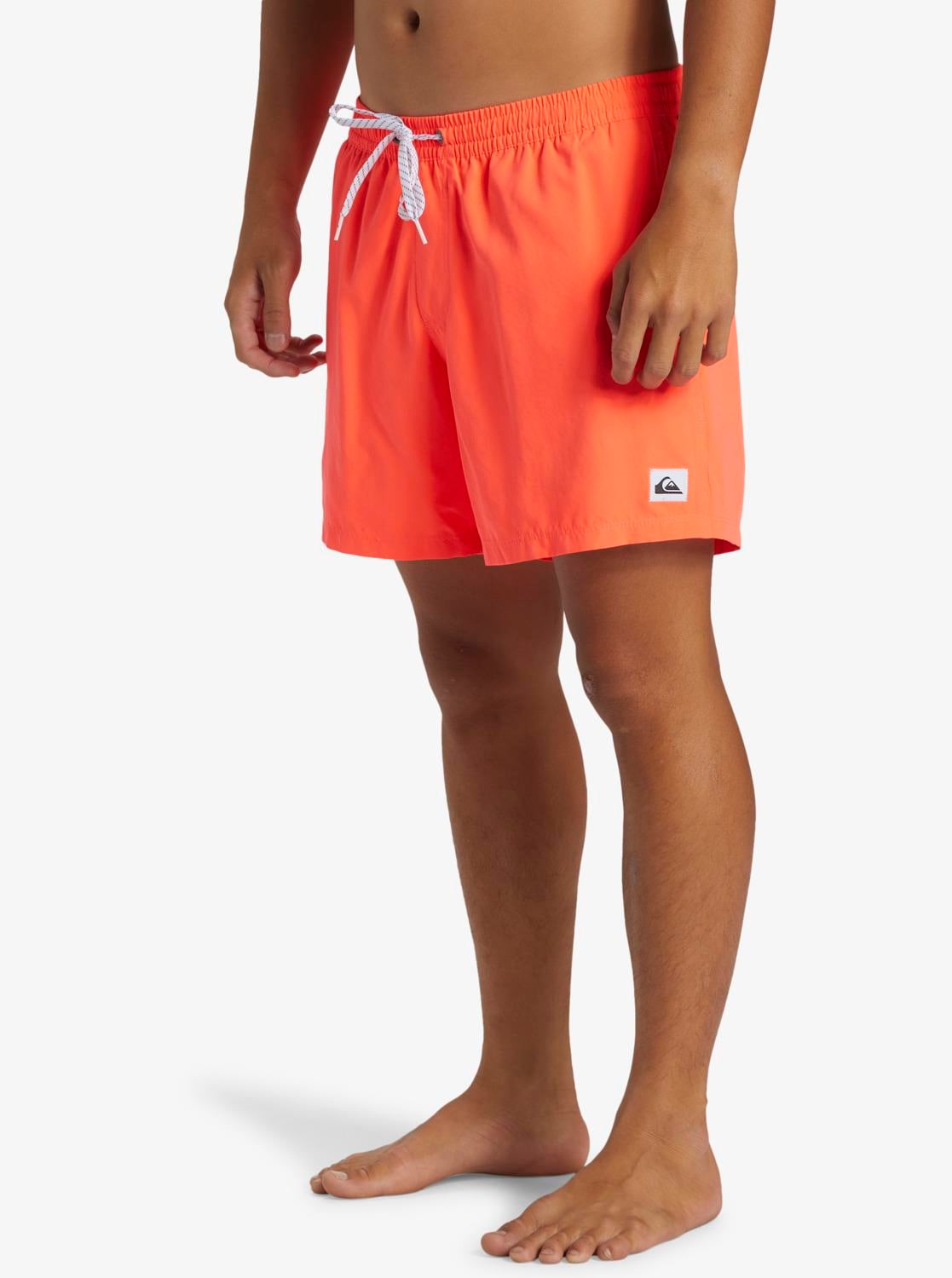 Quiksilver Everyday Solid Volley 15 Erkek Deniz Şortu - Neon  Turuncu