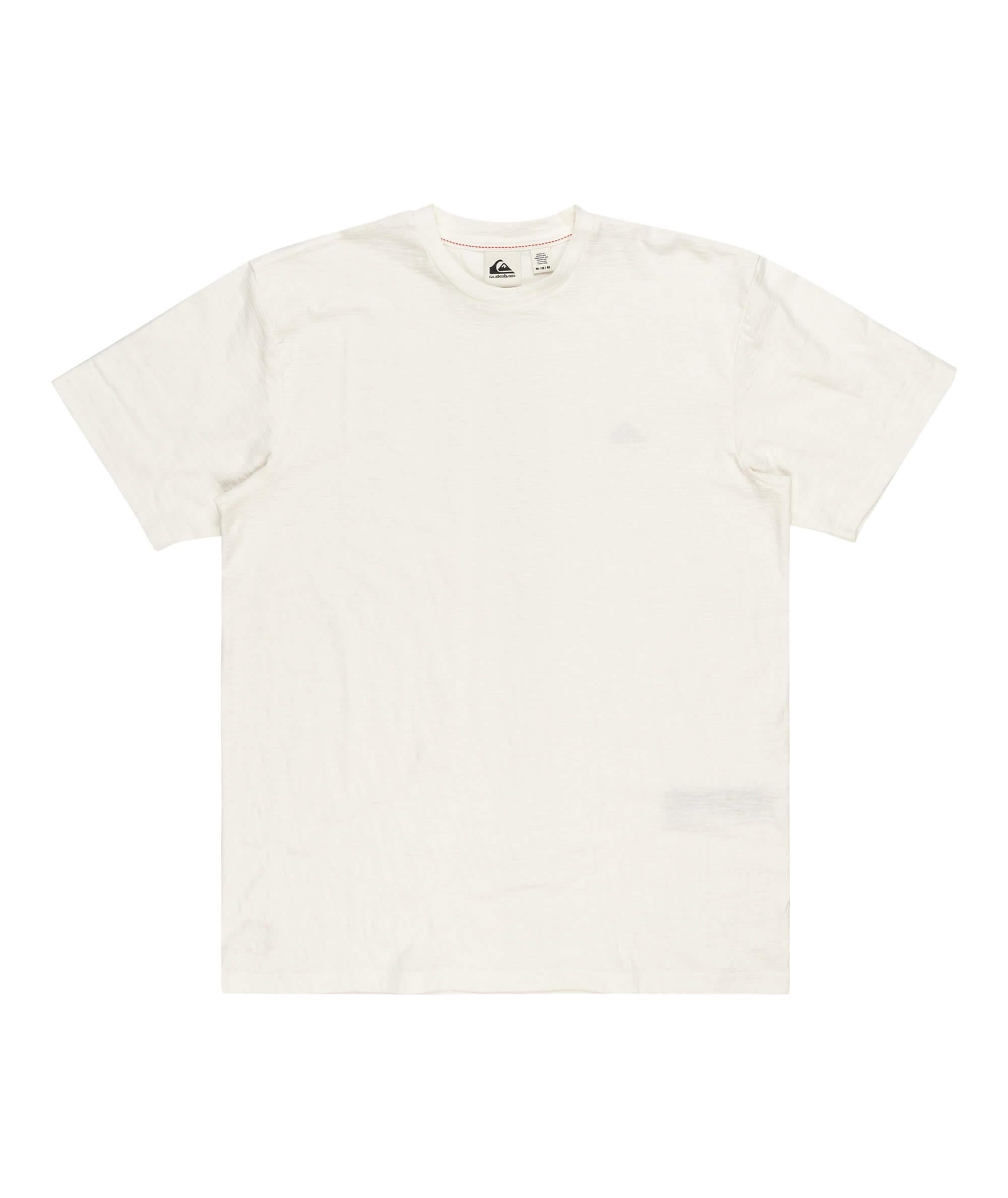 Quiksilver Slub Roundneck Erkek T-Shirt - Kırık Beyaz