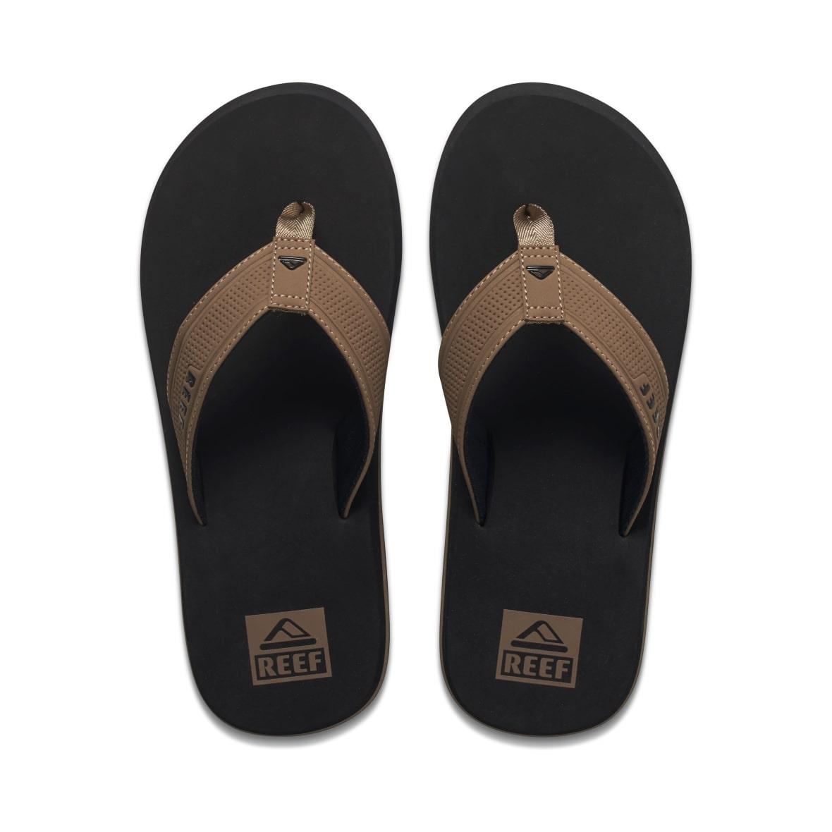 Reef The Layback Erkek Terlik - Siyah / Bej