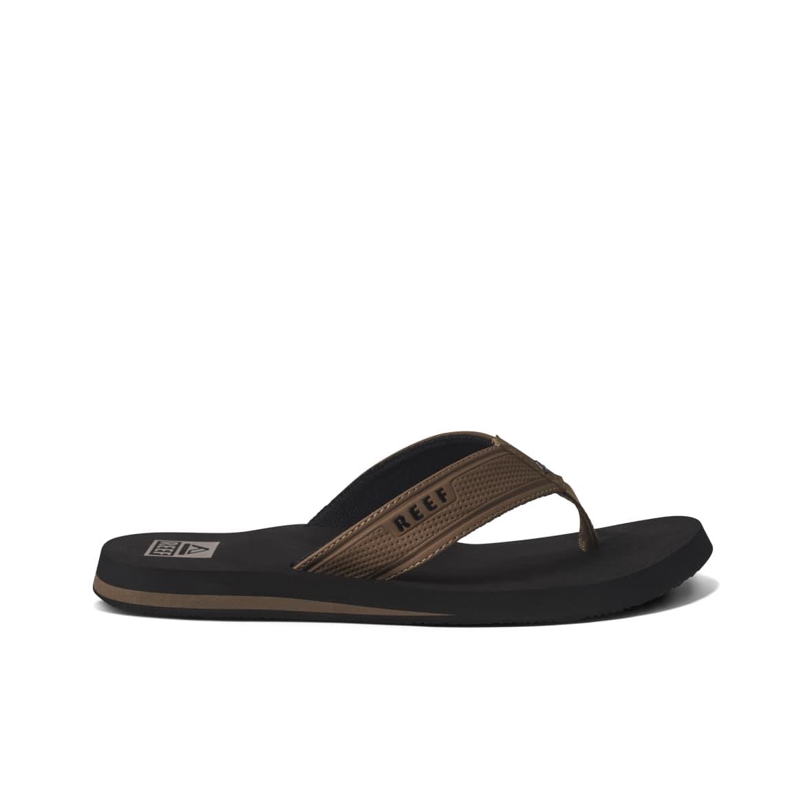 Reef The Layback Erkek Terlik - Siyah / Bej