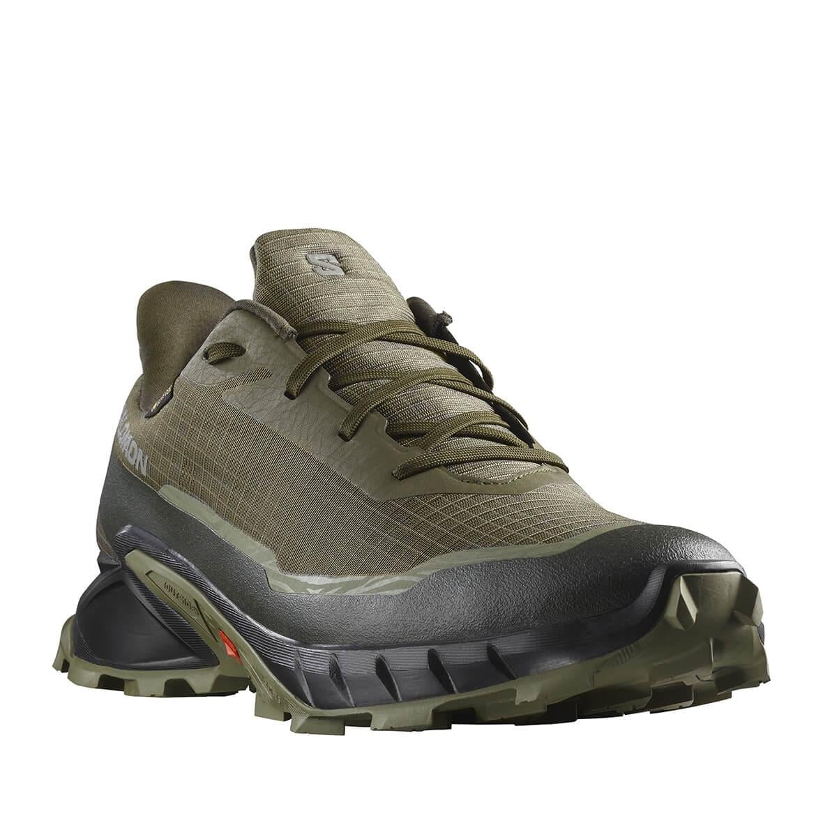 Salomon Alphacross 5 GTX Erkek Koşu Ayakkabısı - Haki