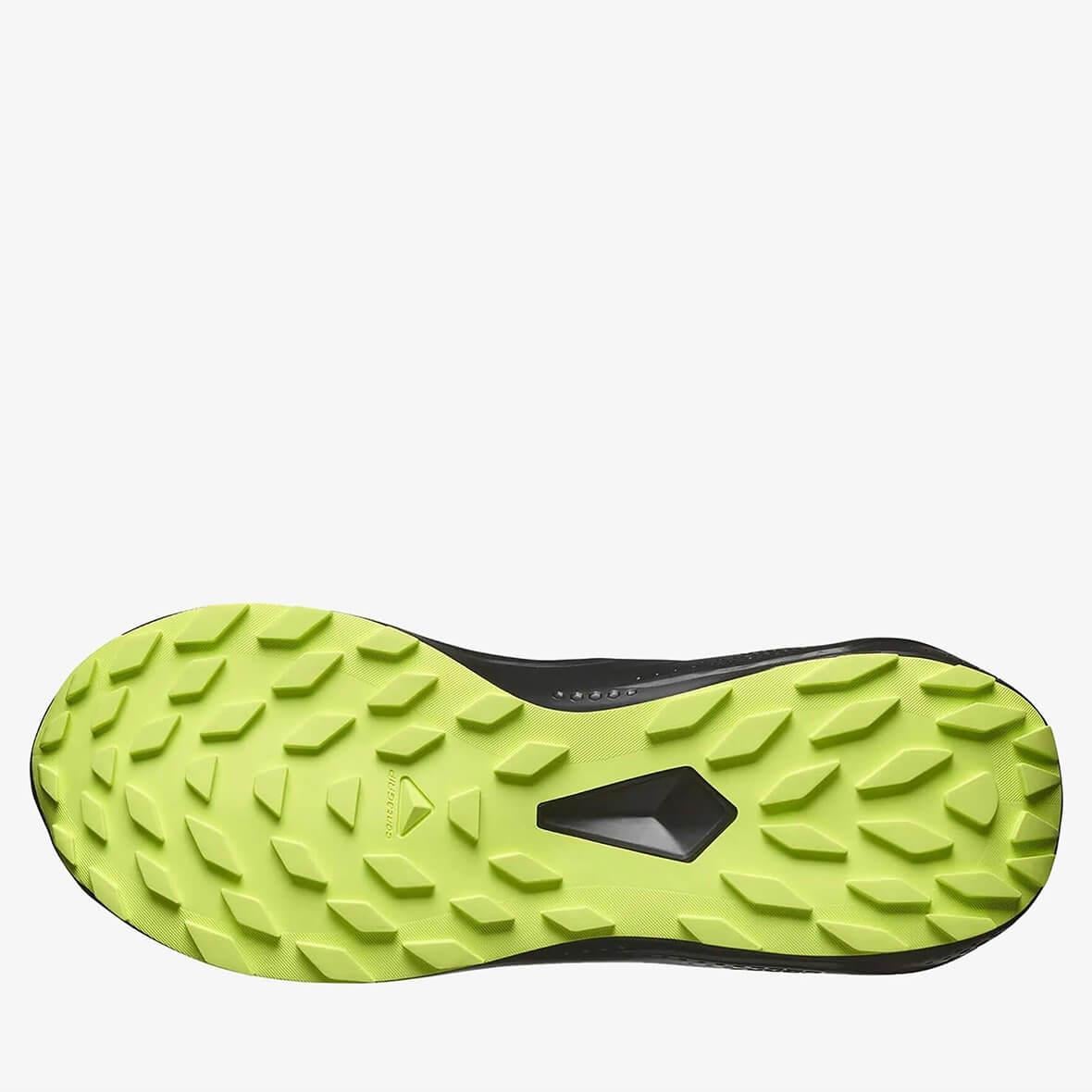 Salomon Alphaglide GTX Gore-Tex Erkek Koşu Ayakkabısı - Siyah
