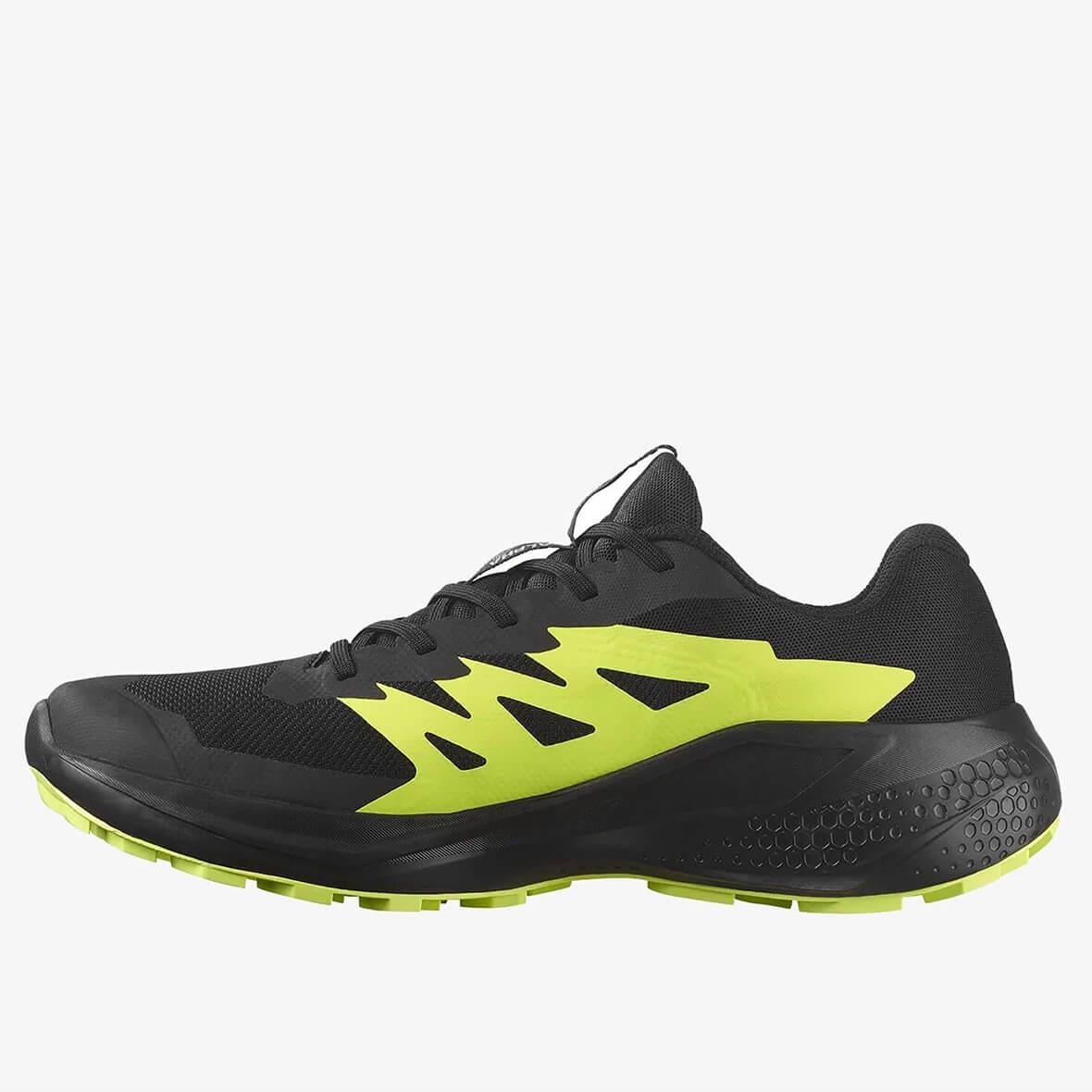 Salomon Alphaglide GTX Gore-Tex Erkek Koşu Ayakkabısı - Siyah