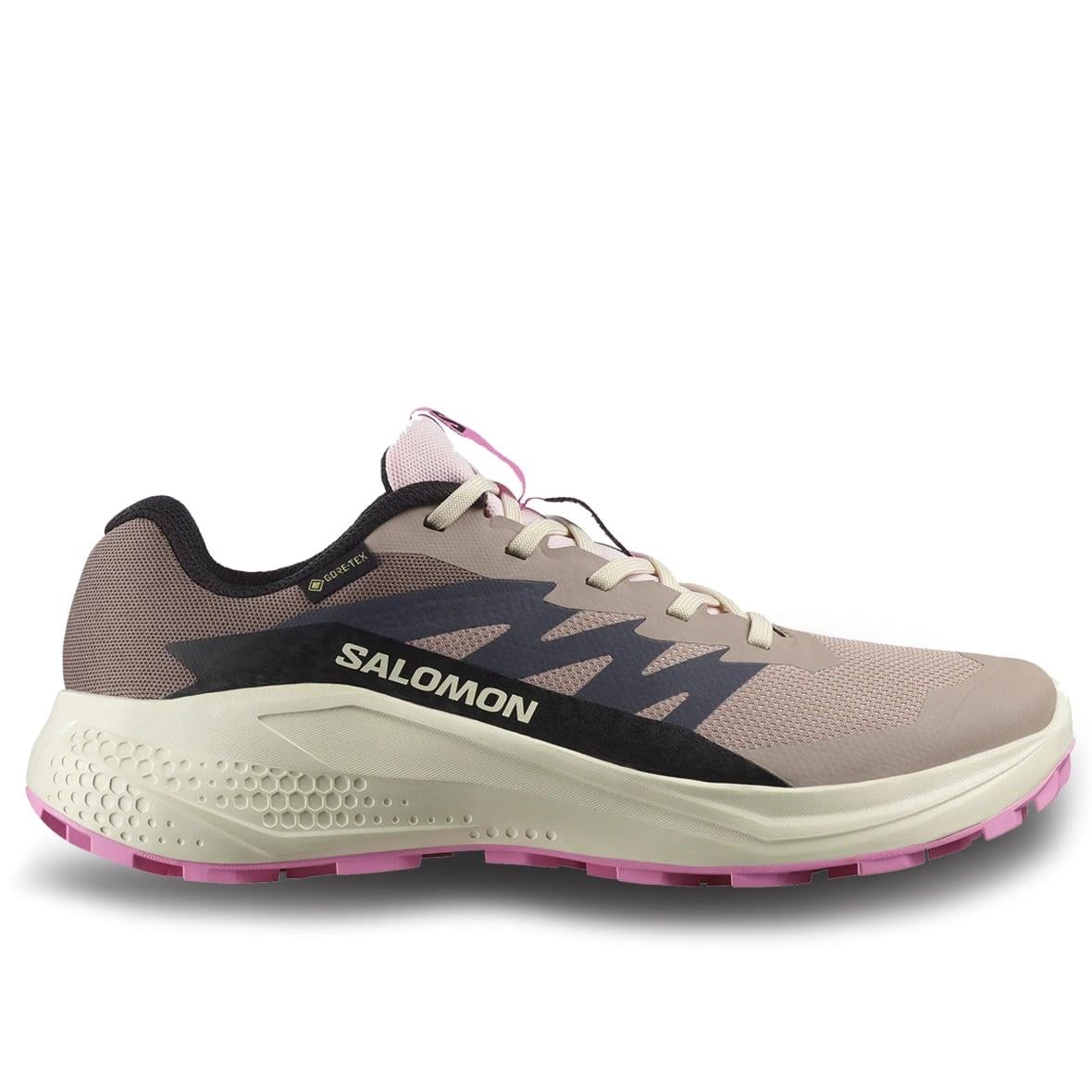 Salomon Alphaglide GTX W Gore-Tex Kadın Koşu Ayakkabısı - Açık Mürdüm