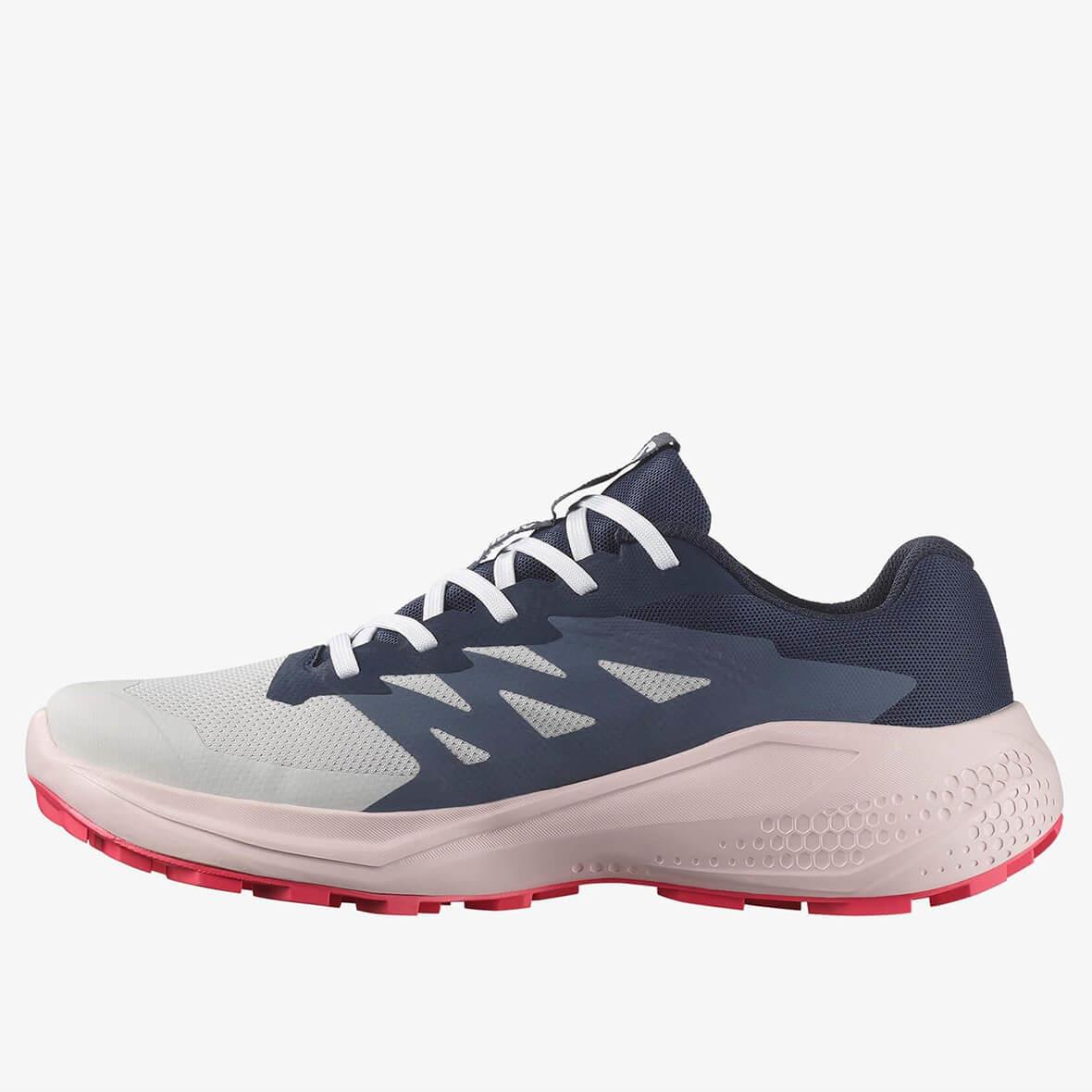 Salomon Alphaglide GTX W Gore-Tex Kadın Koşu Ayakkabısı - Açık Gri