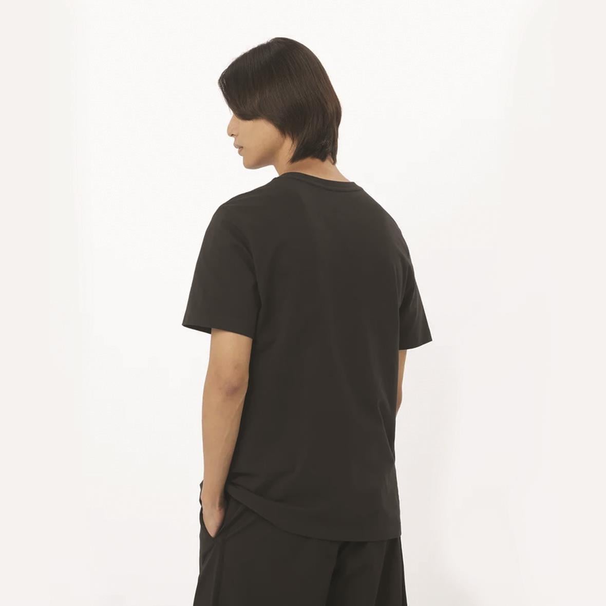 Salomon Big Logo Tee M Erkek T-Shirt - Siyah