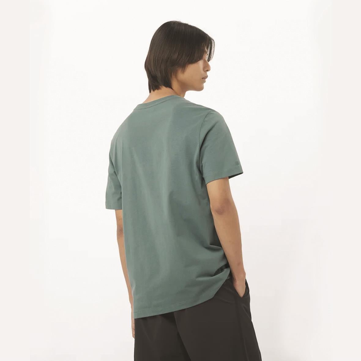 Salomon Big Logo Tee M Erkek T-Shirt - Yosun Yeşili