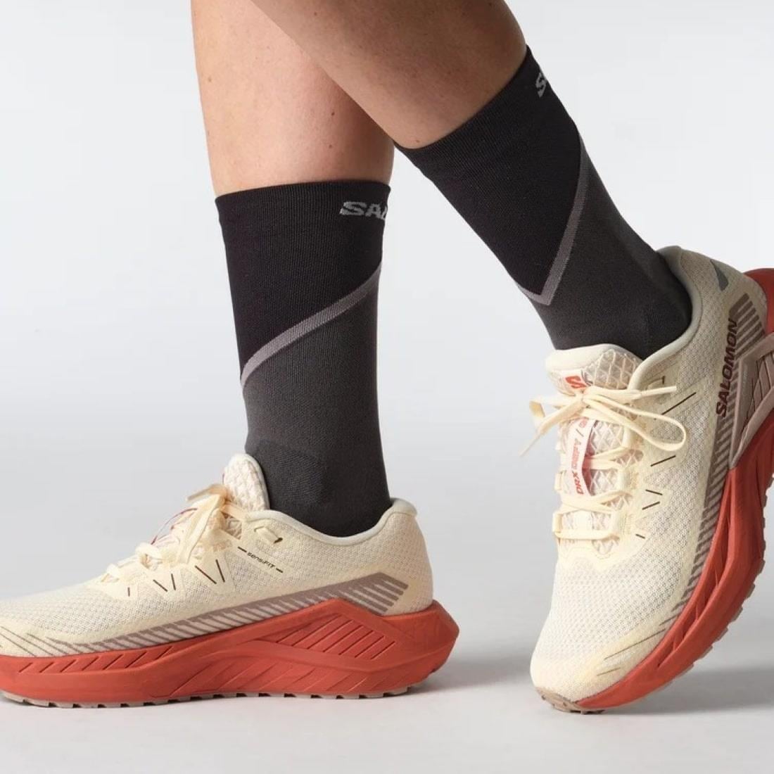 Salomon DRX Defy Grvl W Kadın Koşu Ayakkabısı - Ekru