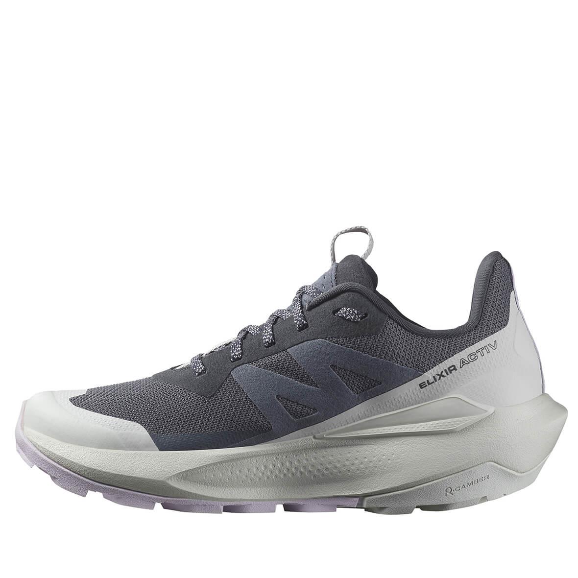 Salomon Elixir Activ GTX W Gore-Tex Kadın Outdoor Ayakkabı - Gri