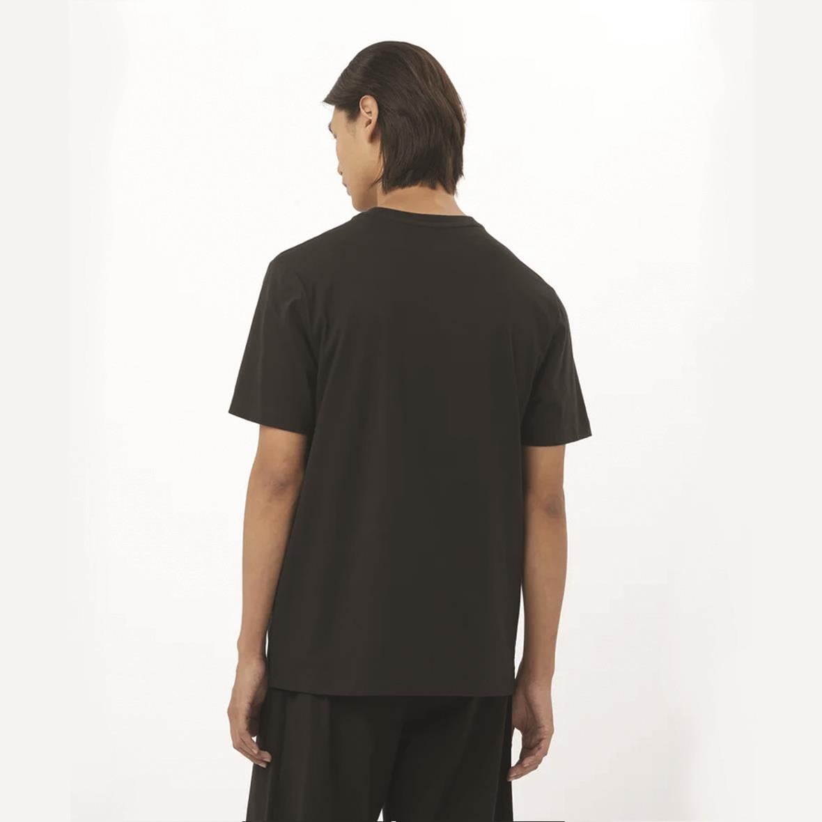 Salomon Logo Tee M Erkek T-Shirt - Siyah