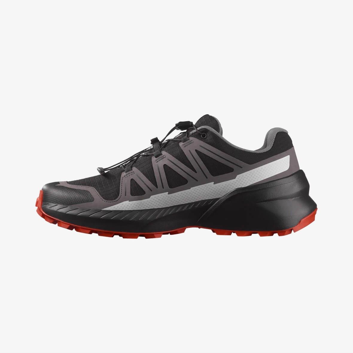 Salomon Speedcross Peak GTX Gore-Tex Erkek Koşu Ayakkabısı - Siyah / Gri