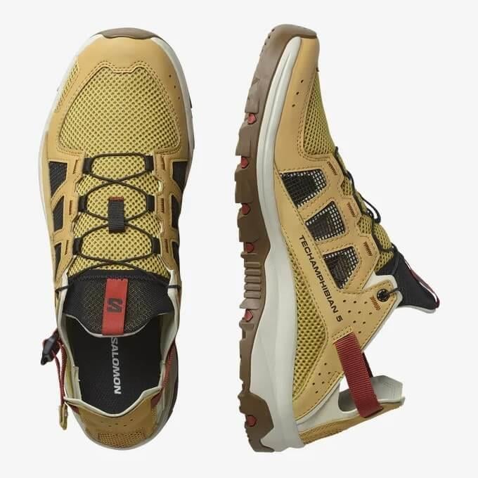 Salomon Techamphibian 5 Erkek Spor Ayakkabı - Hardal