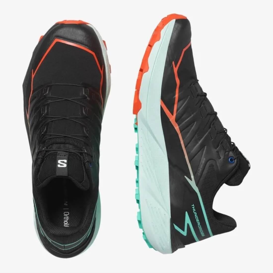 Salomon Thundercross Erkek Koşu Ayakkabısı - Siyah / Mint