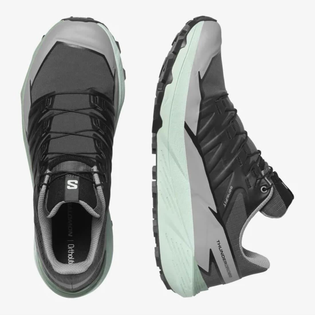 Salomon Thundercross Erkek Koşu Ayakkabısı - Gri / Siyah