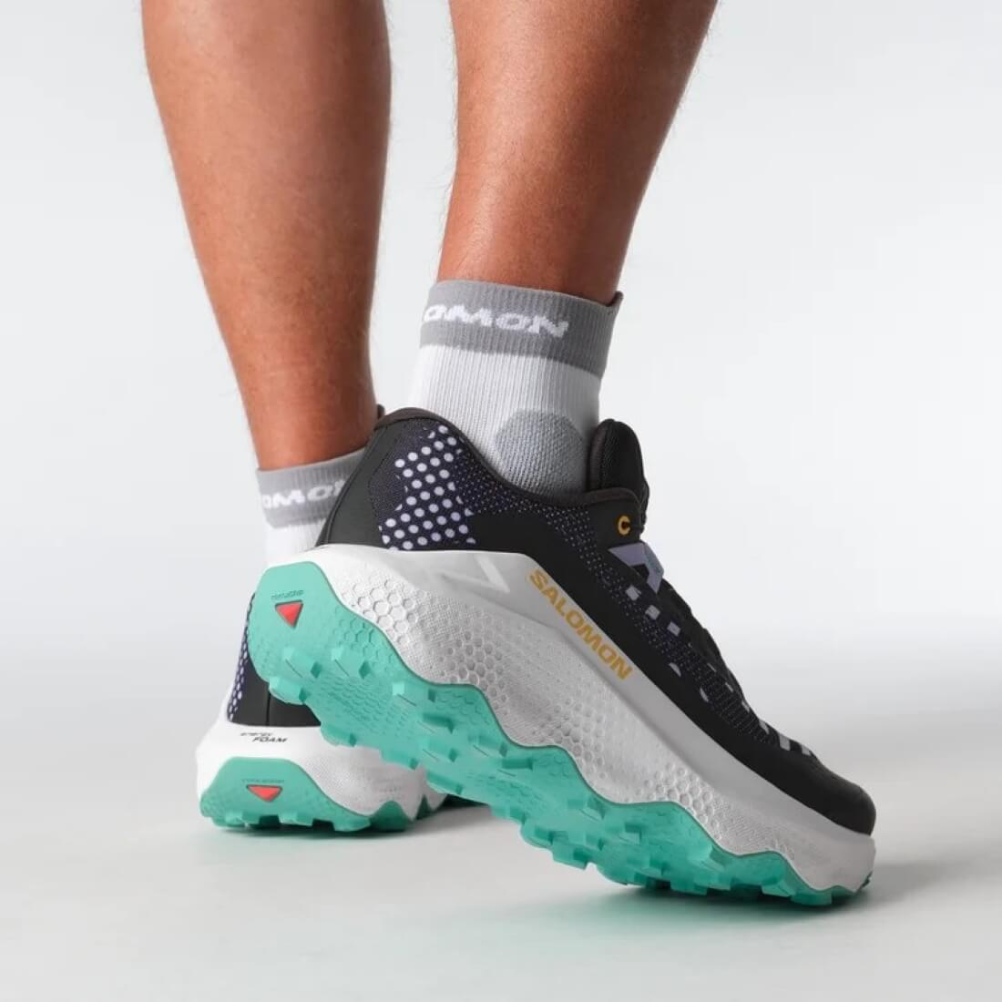 Salomon Ultra Glide 3 Proto Pack Erkek Koşu Ayakkabısı - Siyah / Beyaz