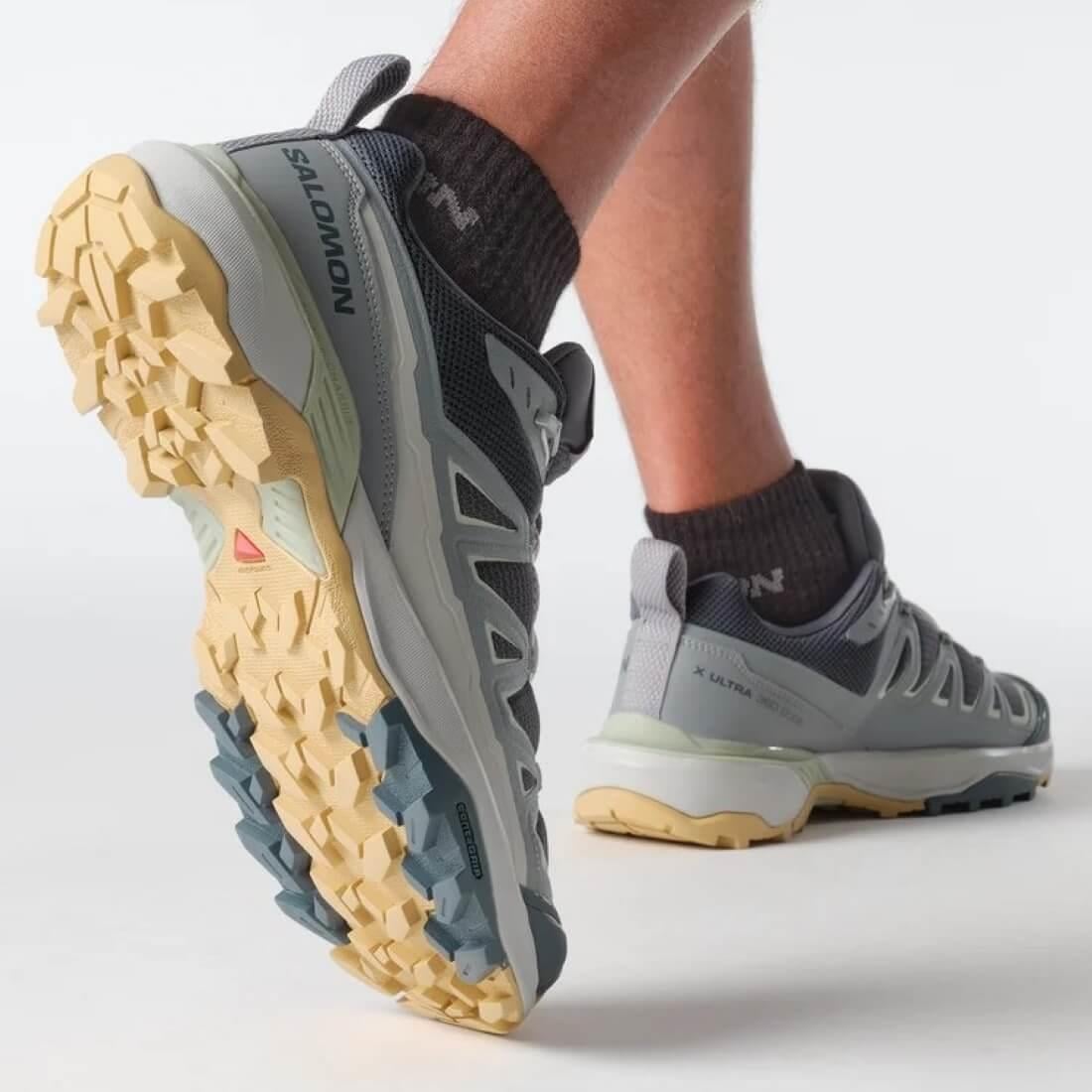 Salomon X Ultra 360 Edge Erkek Outdoor Ayakkabı - Gri