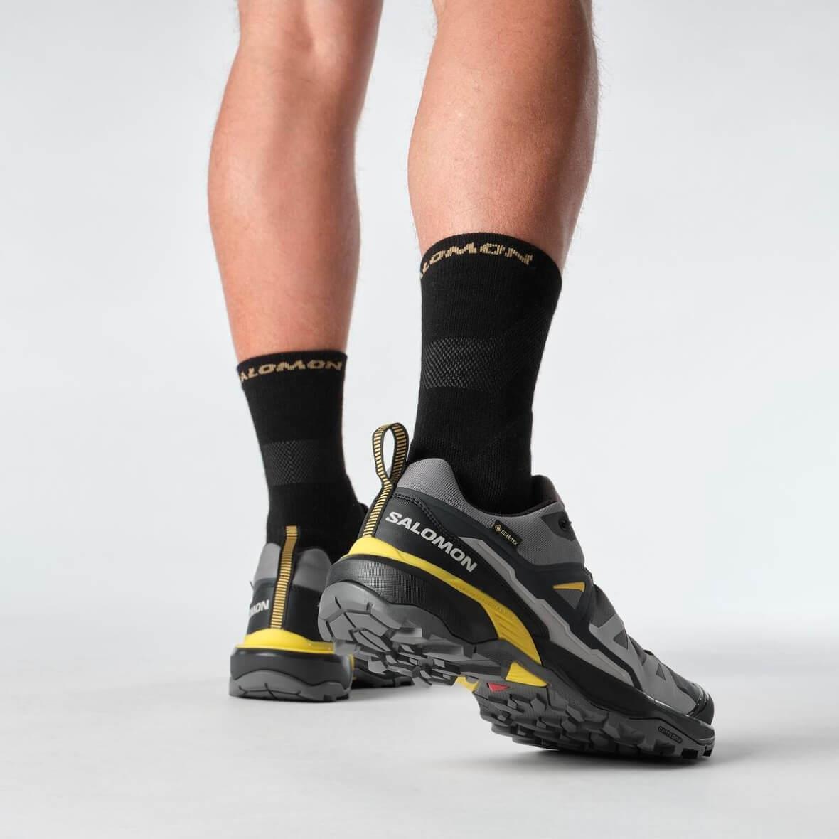 Salomon X Ultra 360 GTX Gore-Tex Erkek Outdoor Ayakkabı - Gri / Siyah