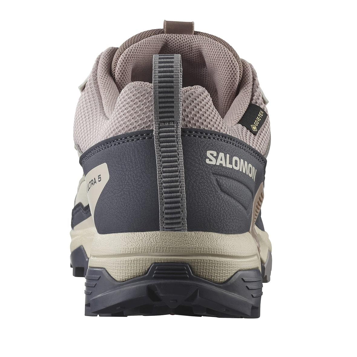 Salomon X Ultra 5 GTX Gore-Tex Kadın Outdoor Ayakkabı - Antrasit / Krem