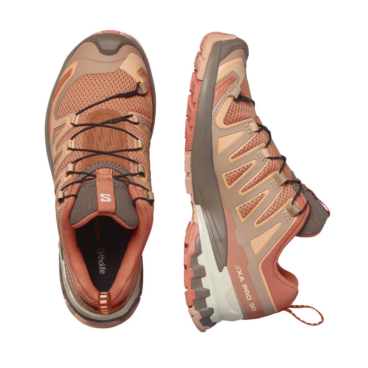 Salomon XA PRO 3D V9 W Kadın Outdoor Ayakkabı - Somon / Şeftali