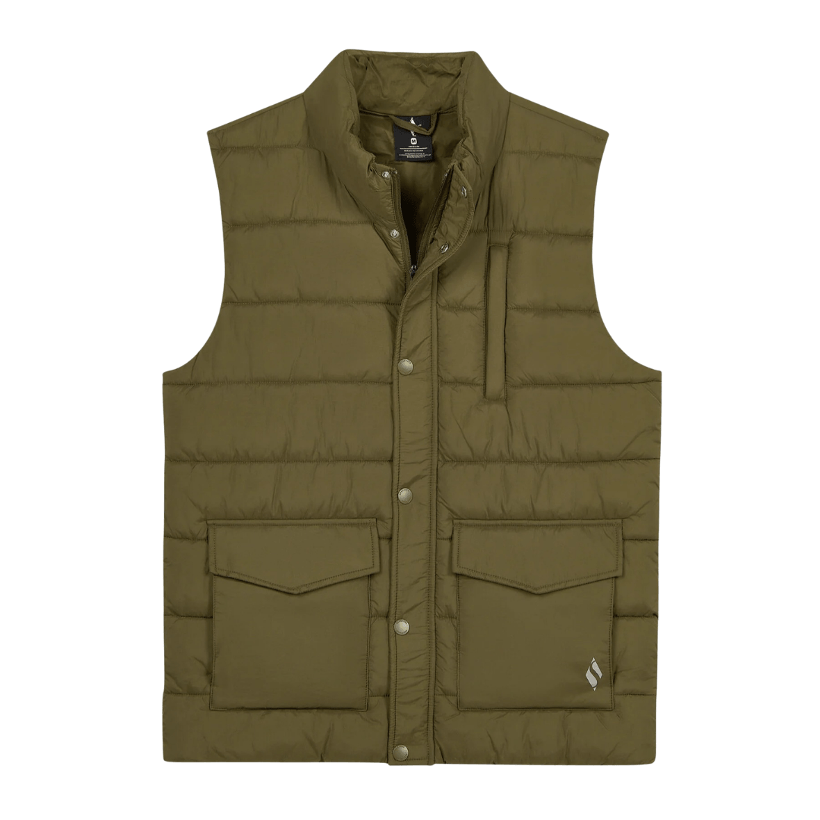 Skechers All Weather Cozy Fit Full Zip Vest S2620193-2194 Erkek Yelek - Haki