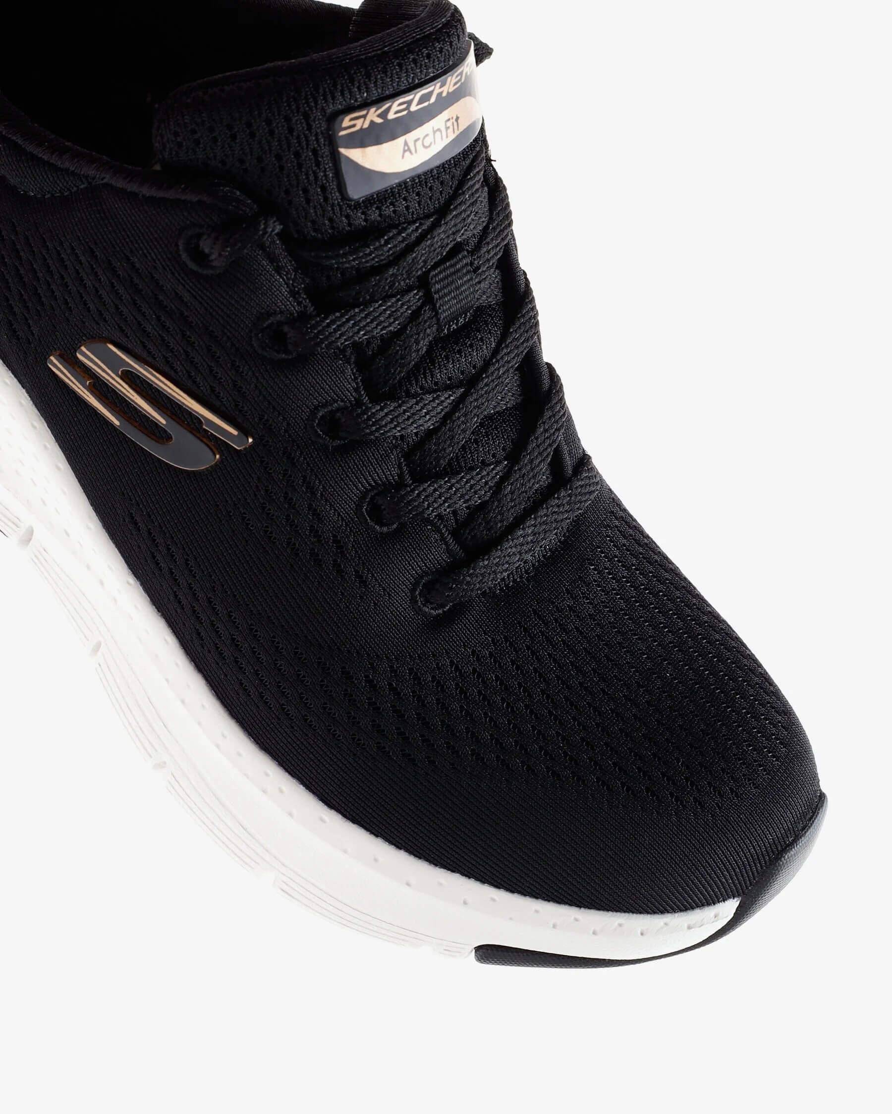Skechers Arch Fit - Big Appeal 149057TK BKRG Kadın Sneaker - Siyah
