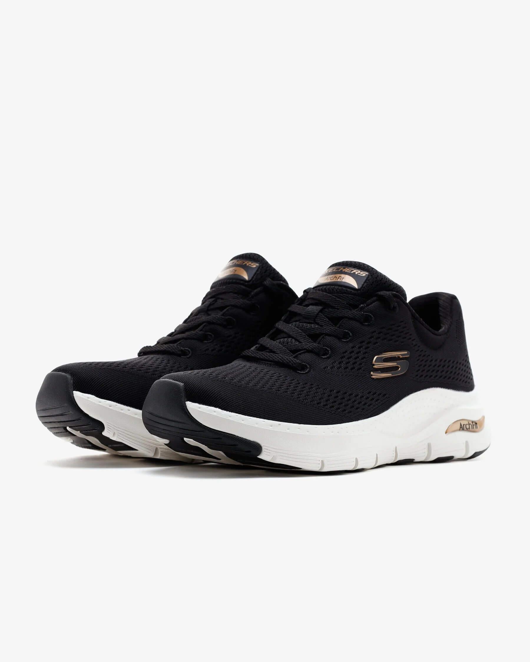 Skechers Arch Fit - Big Appeal 149057TK BKRG Kadın Sneaker - Siyah