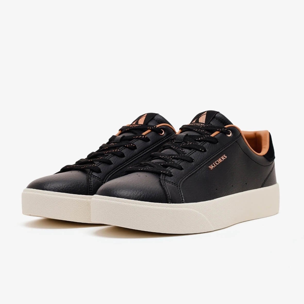 Skechers Belmont Alluring Charm 185535 BLK Kadın Sneaker - Siyah