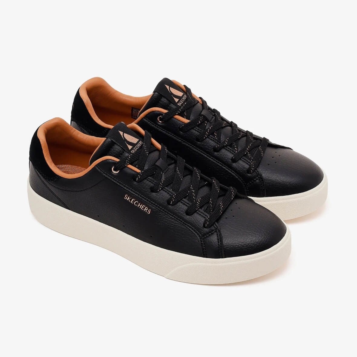 Skechers Belmont Alluring Charm 185535 BLK Kadın Sneaker - Siyah