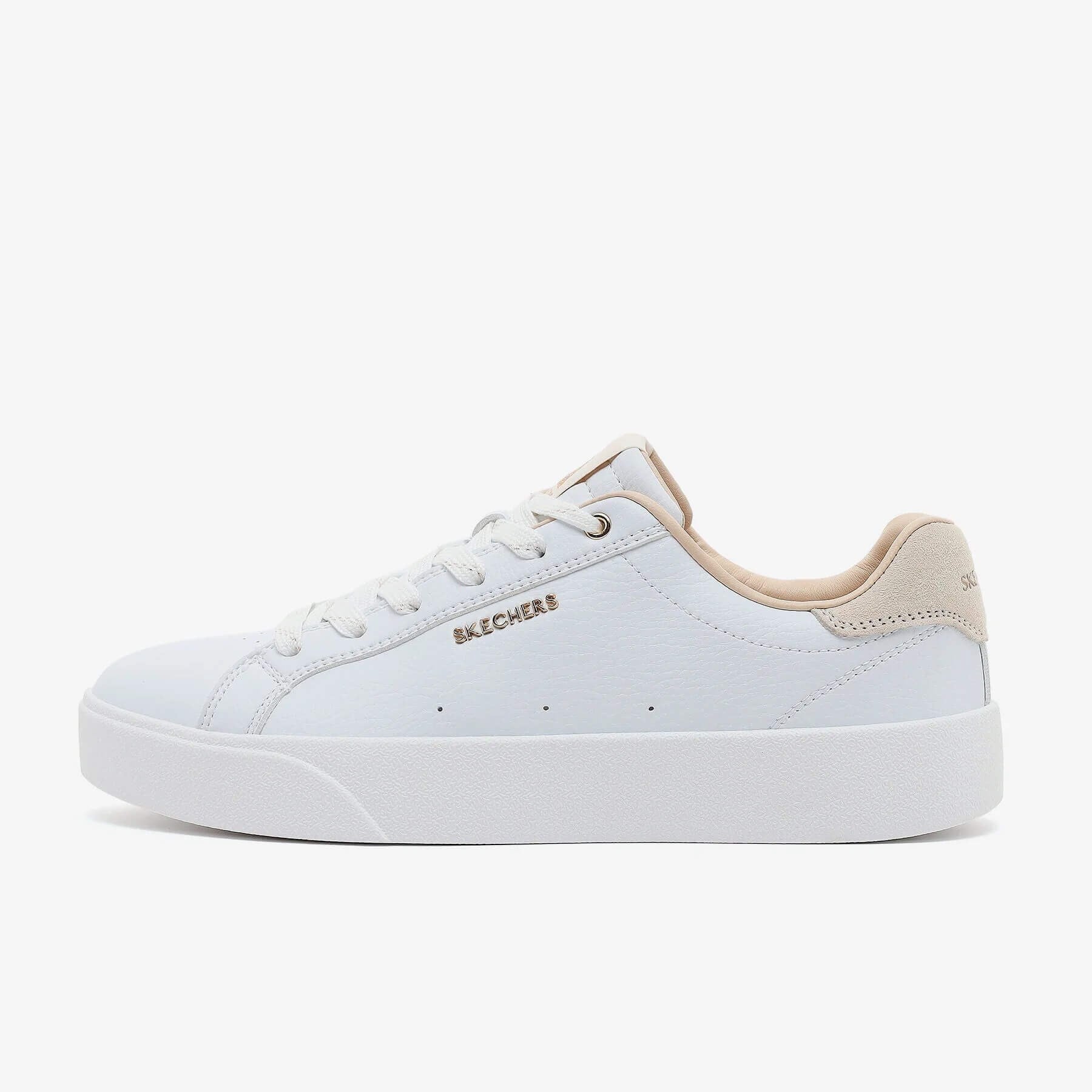 Skechers Belmont Alluring Charm 185535 WHT Kadın Sneaker - Beyaz