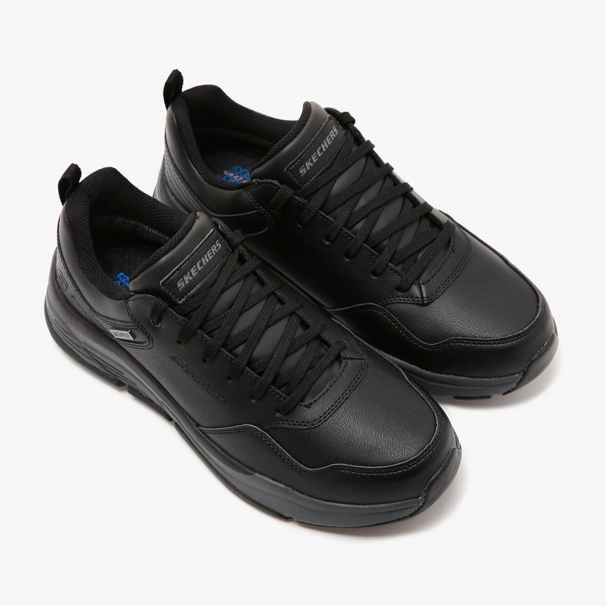 Skechers Benago Hombre 210021 BKGY  Erkek Günlük  Ayakkabı - Siyah / Gri