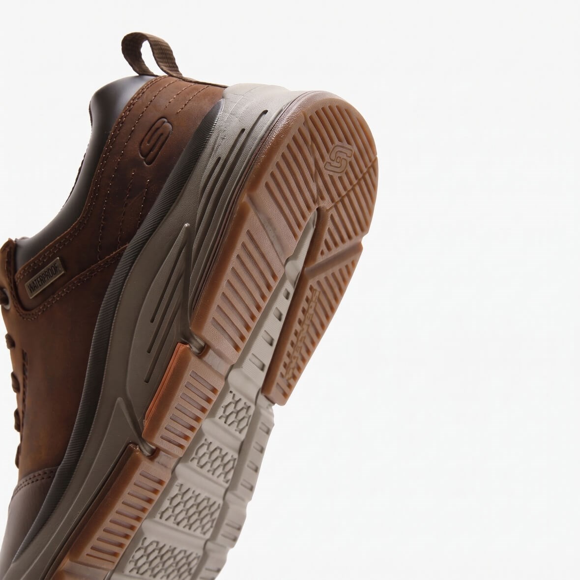 Skechers Benago Hombre 210021 CDB  Erkek Günlük Ayakkabı - Kahverengi