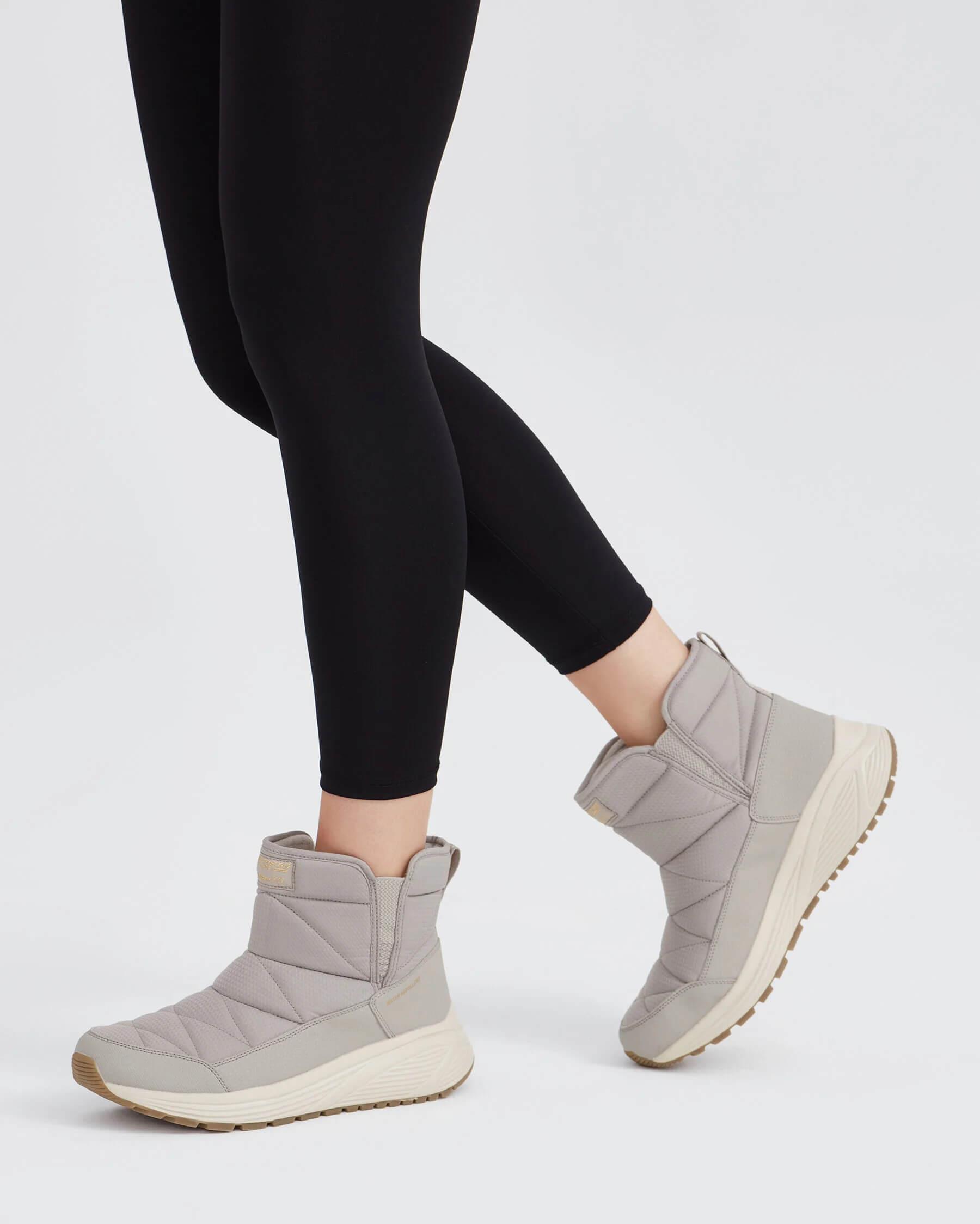 Skechers Bobs Sparrow 2.0 - Club Snow 117059 TPE Kadın Kar Botu - Bej