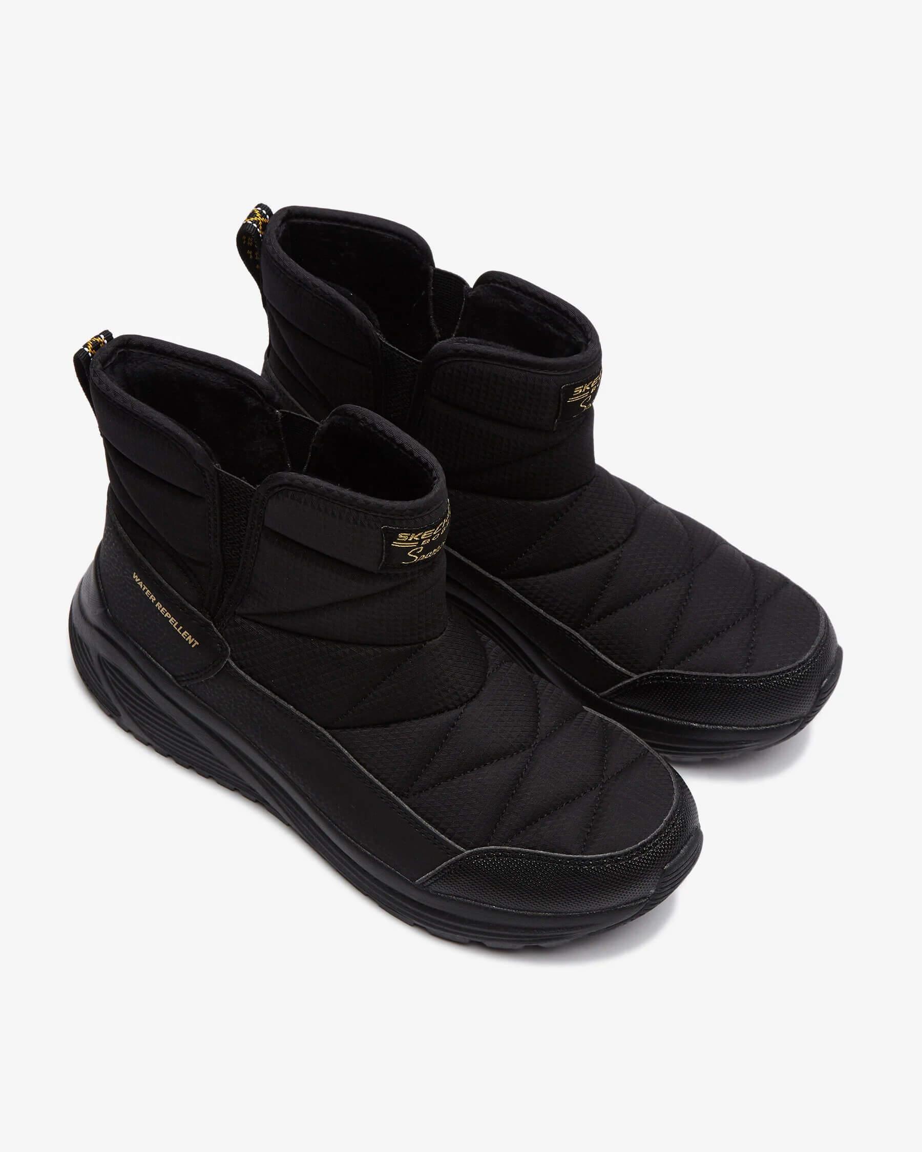 Skechers Bobs Sparrow 2.0 - Club Snow 117059 TPE Kadın Kar Botu - Siyah