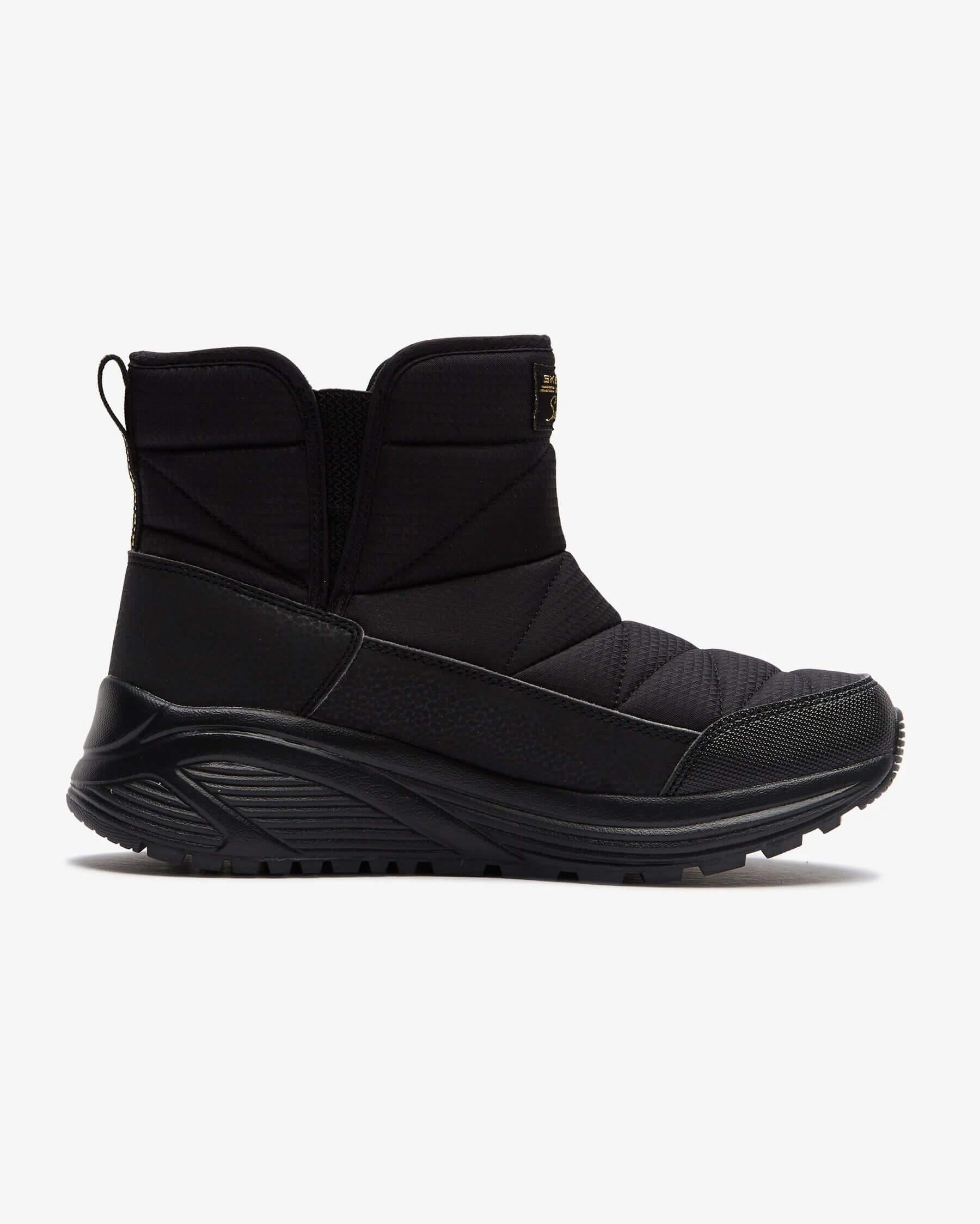 Skechers Bobs Sparrow 2.0 - Club Snow 117059 TPE Kadın Kar Botu - Siyah