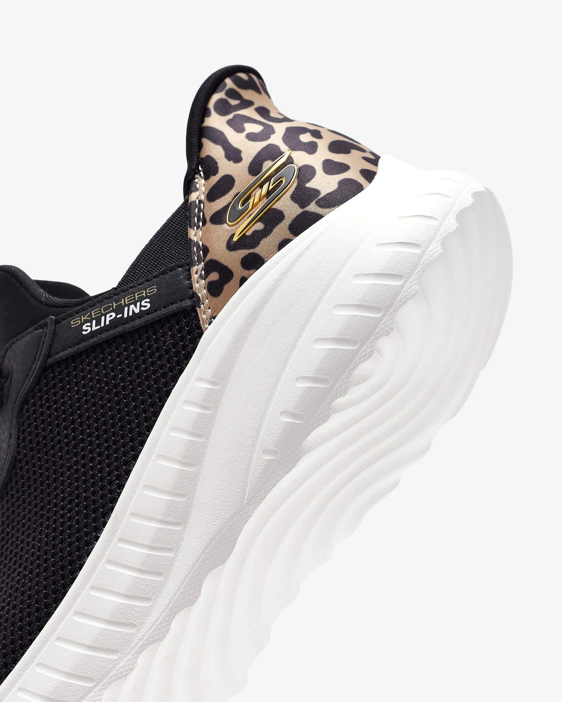 Skechers Bobs Squad Chaos 117499 BBK Kadın Sneaker - Siyah