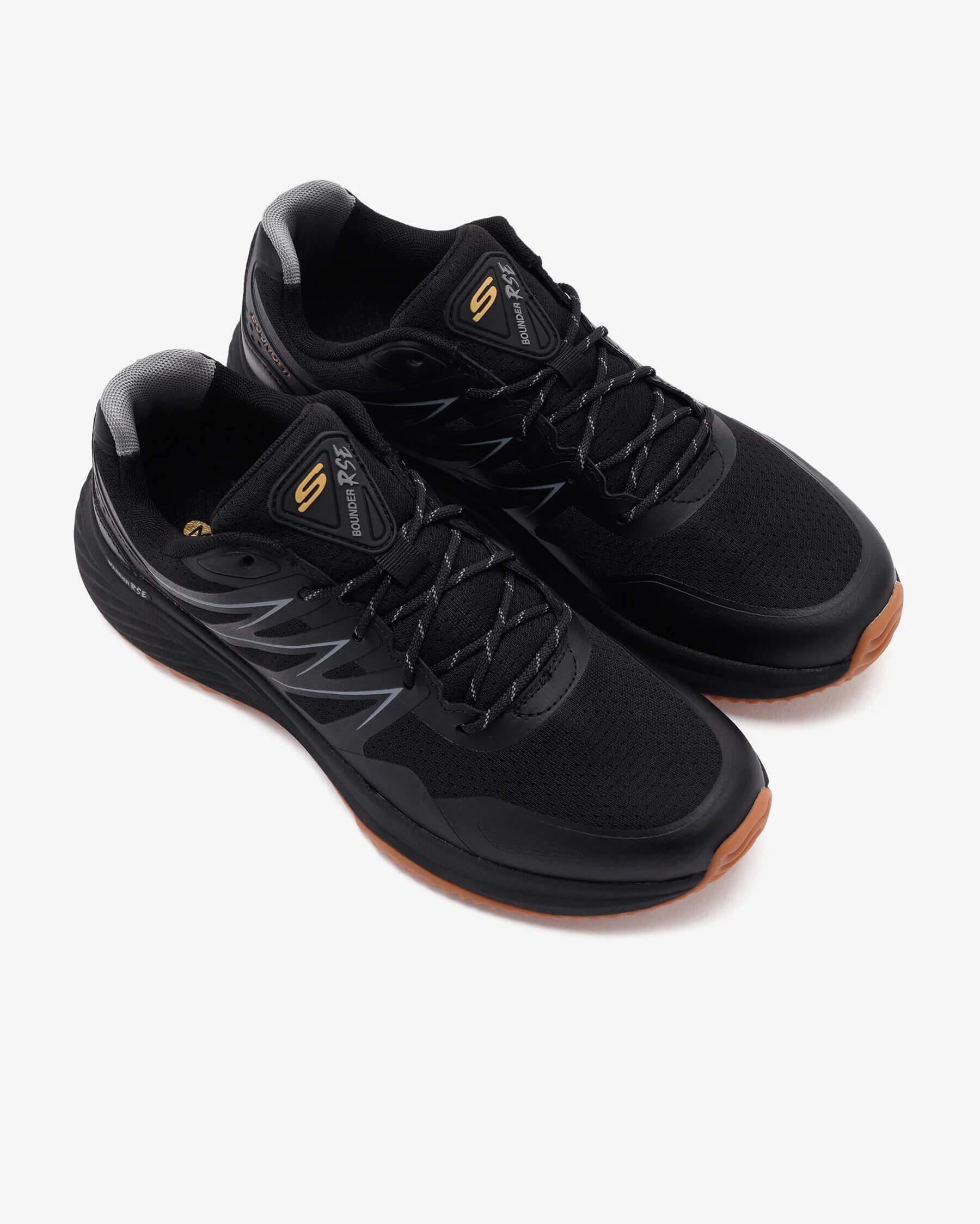 Skechers Bounder Rse - Zoner 232781 BKGD Erkek Sneaker - Siyah