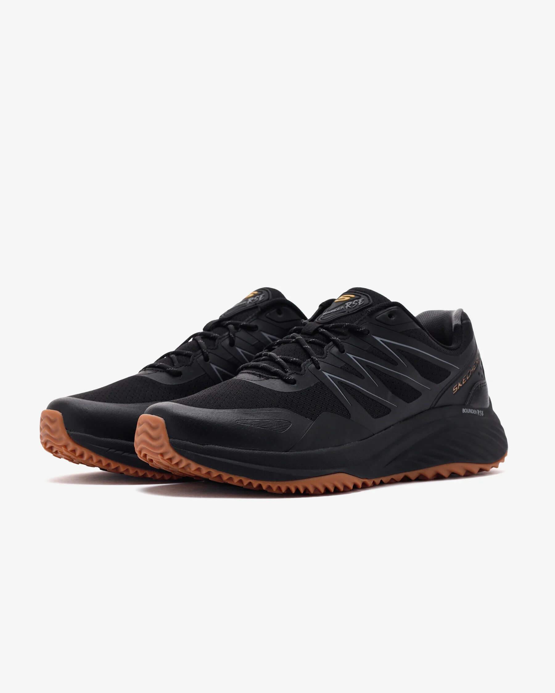 Skechers Bounder Rse - Zoner 232781 BKGD Erkek Sneaker - Siyah