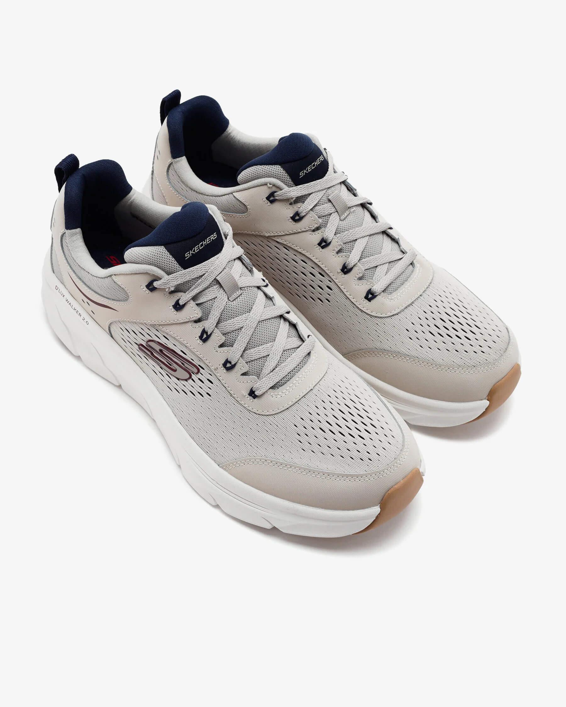 Skechers D'Lux Walker - Durven 232715 OWNV Erkek Sneaker - Bej
