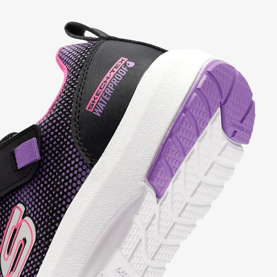 Skechers Dynamic Tread - Journey Time 303387L BKHP Çocuk Spor Ayakkabı - Siyah