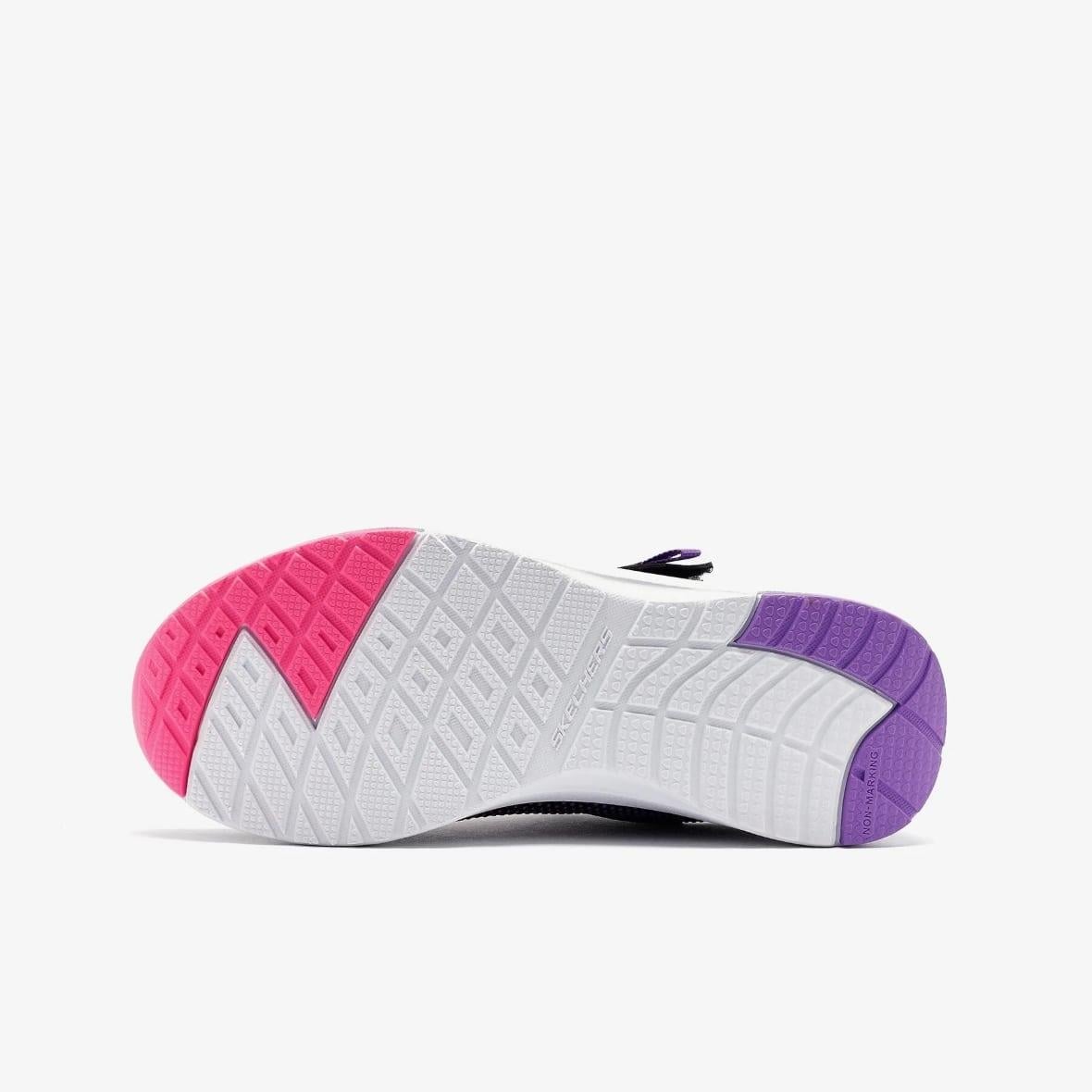 Skechers Dynamic Tread - Journey Time 303387L BKHP Çocuk Spor Ayakkabı - Siyah