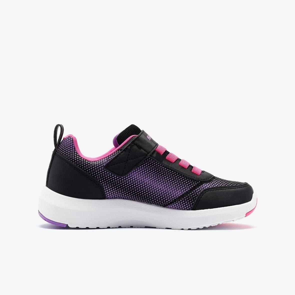 Skechers Dynamic Tread - Journey Time 303387L BKHP Çocuk Spor Ayakkabı - Siyah