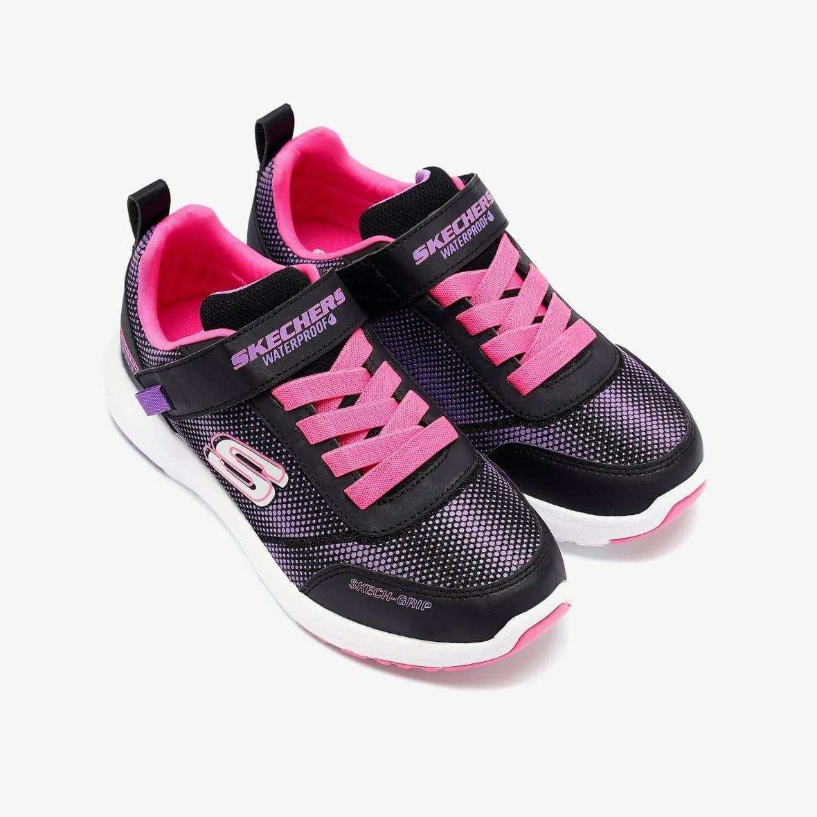 Skechers Dynamic Tread - Journey Time 303387L BKHP Çocuk Spor Ayakkabı - Siyah