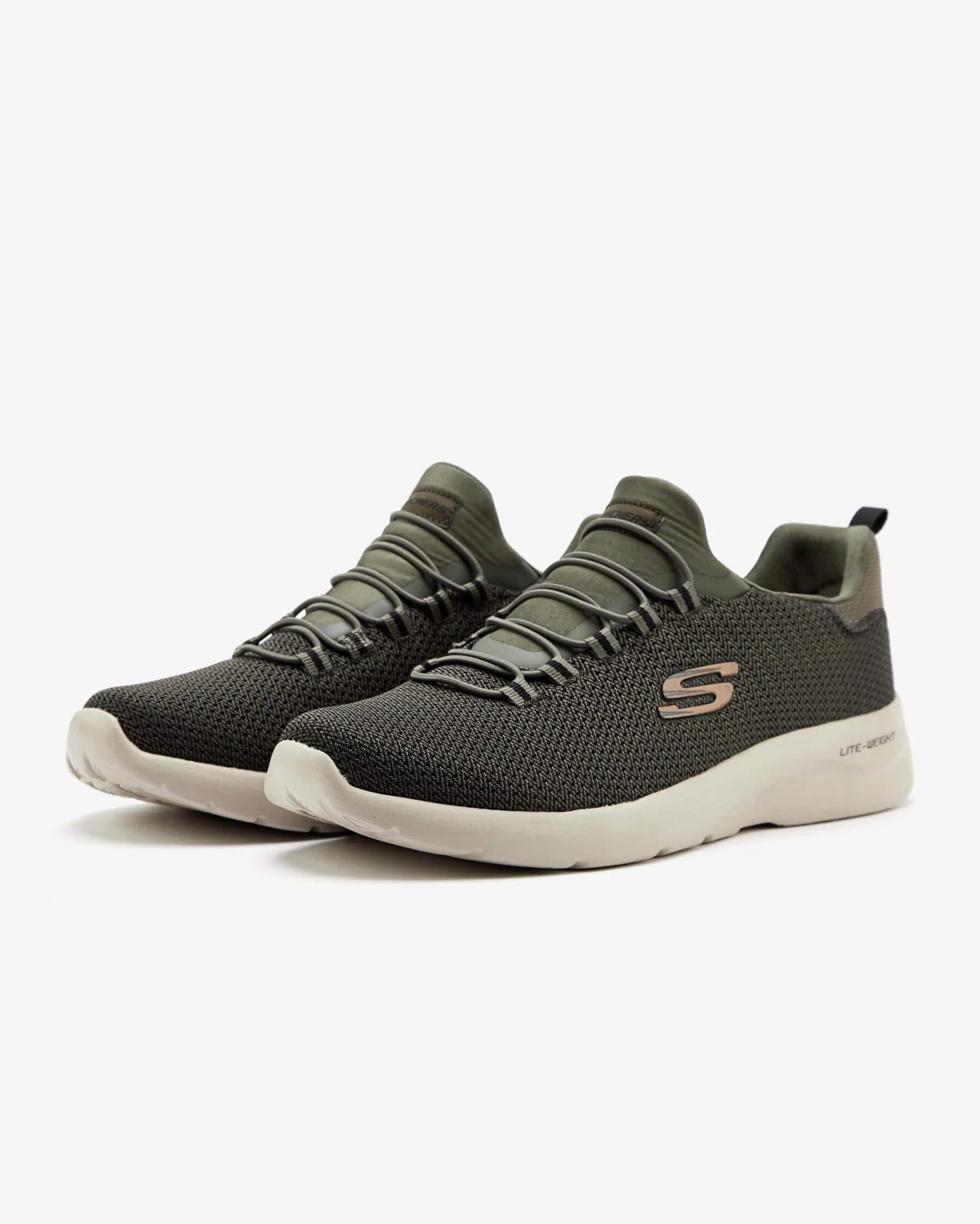 Skechers Dynamight 894114TK OLV Erkek Sneaker - Haki