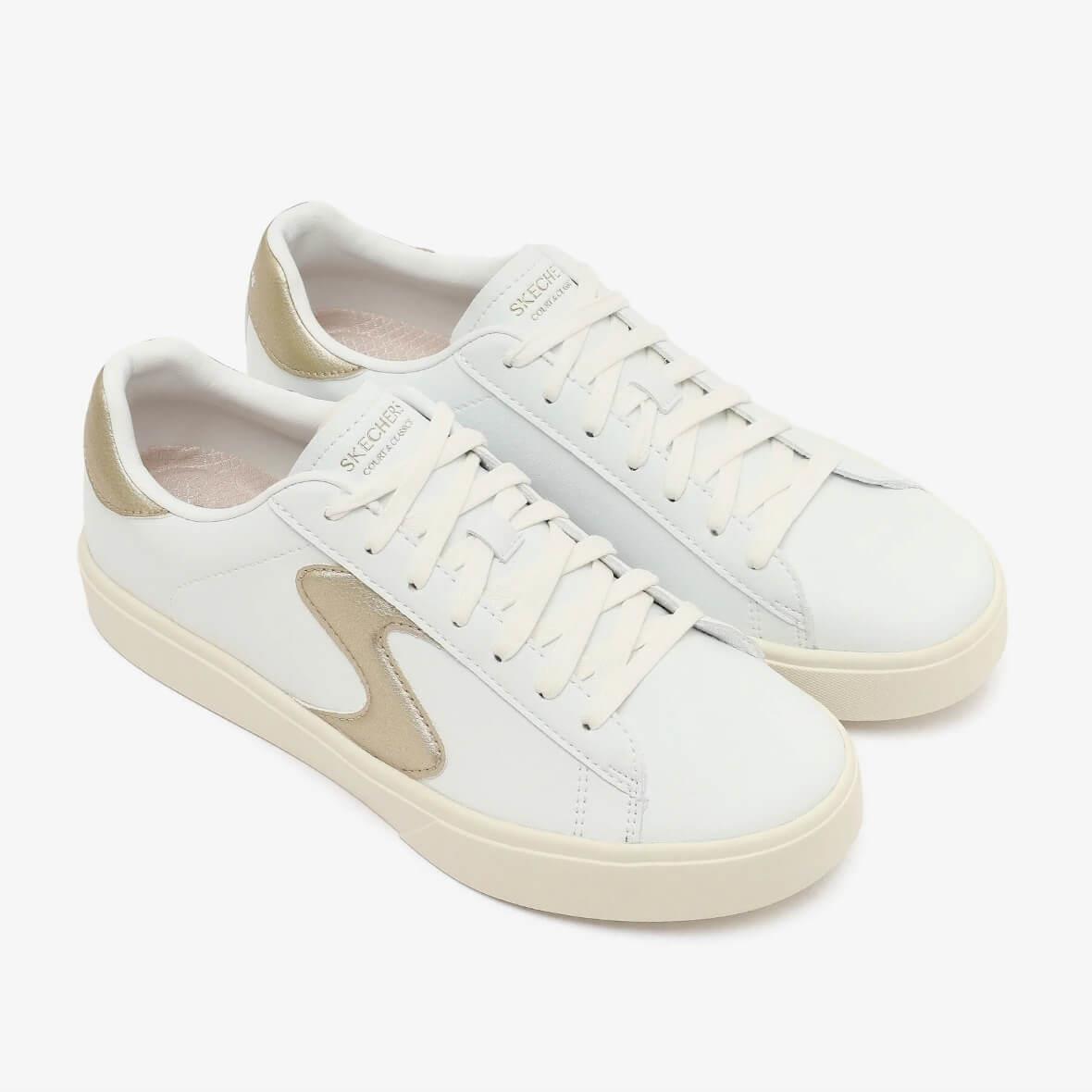 Skechers Eden LX - Beaming Glory 185016 WTDG Kadın Sneaker - Beyaz