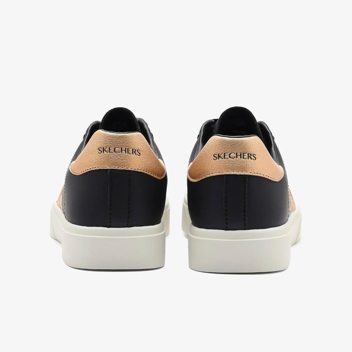 Skechers Eden LX - Beaming Glory 185016 BKRG Kadın Sneaker - Siyah