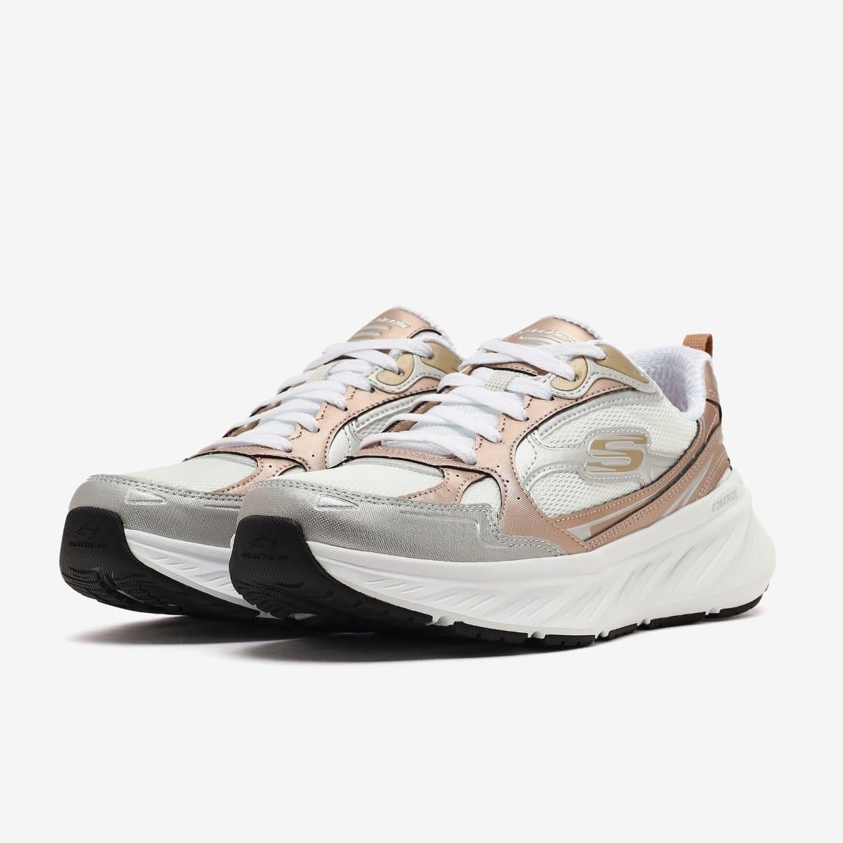 Skechers Edgeride - Golden Haze 150494 GDSL Kadın Sneaker - Beyaz / Pembe Altın