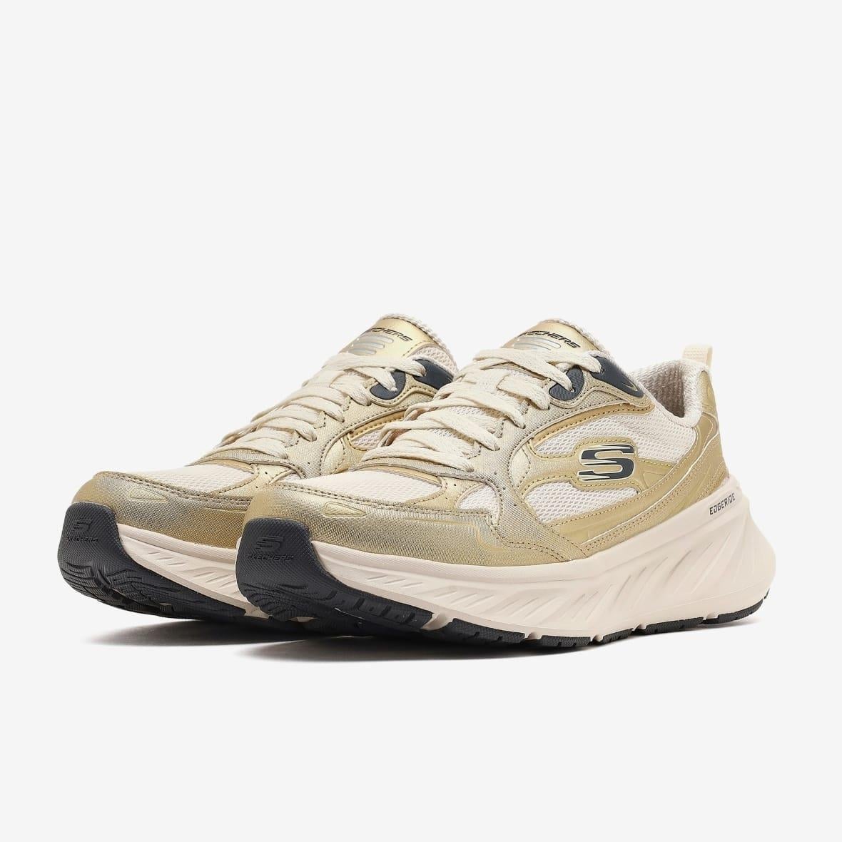 Skechers Edgeride - Golden Haze 150494 GDSL Kadın Sneaker - Bej / Altın